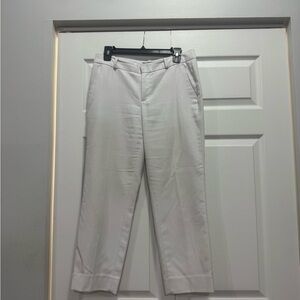 Banana Republic White Pants